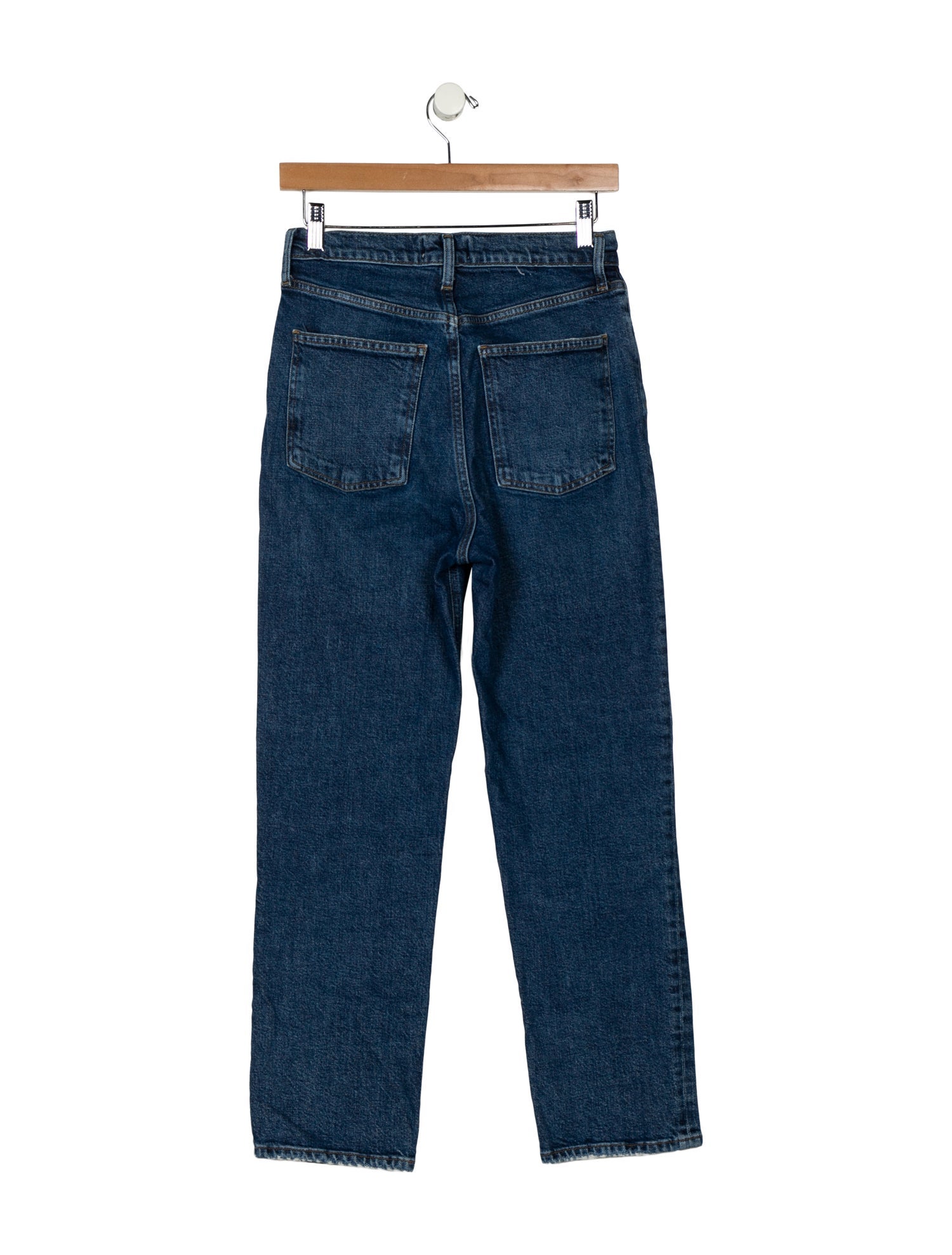 AGOLDE High-Rise Straight Leg Jeans
