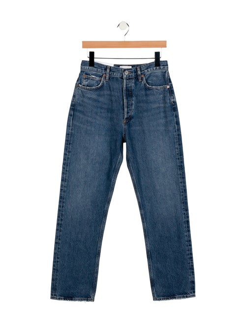 AGOLDE High-Rise Straight Leg Jeans