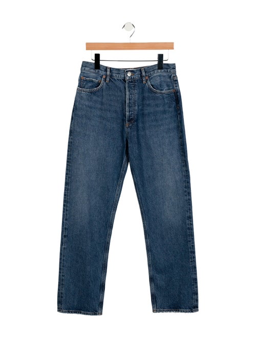AGOLDE High-Rise Straight Leg Jeans