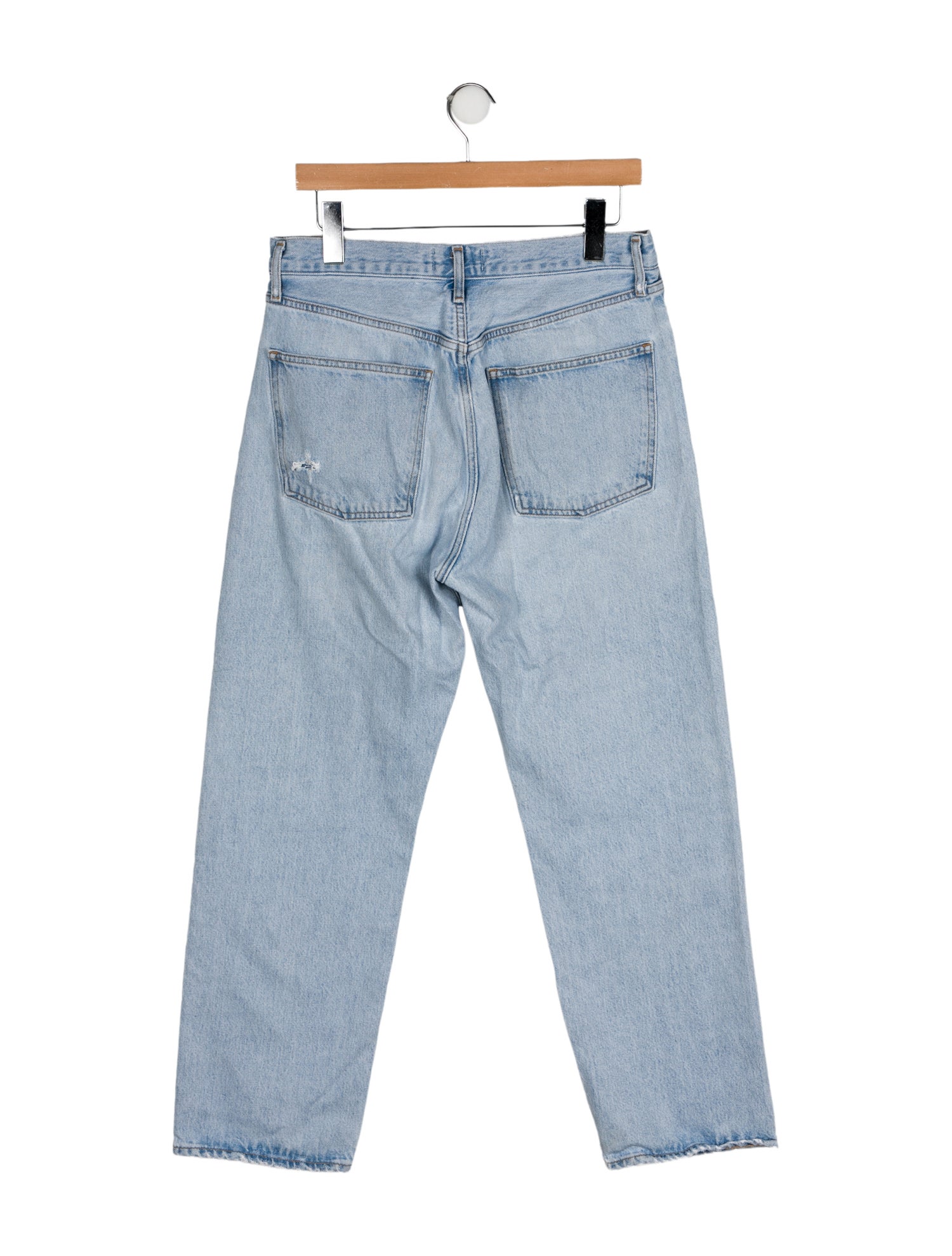 AGOLDE High-Rise Straight Leg Jeans