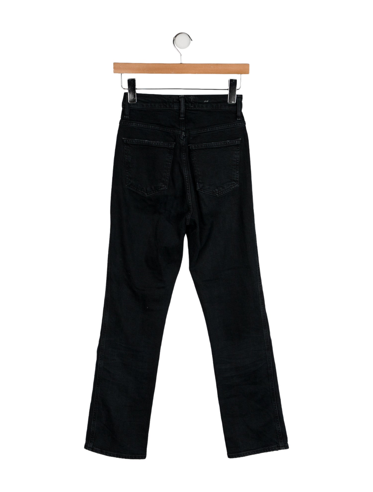 AGOLDE High-Rise Straight Leg Jeans