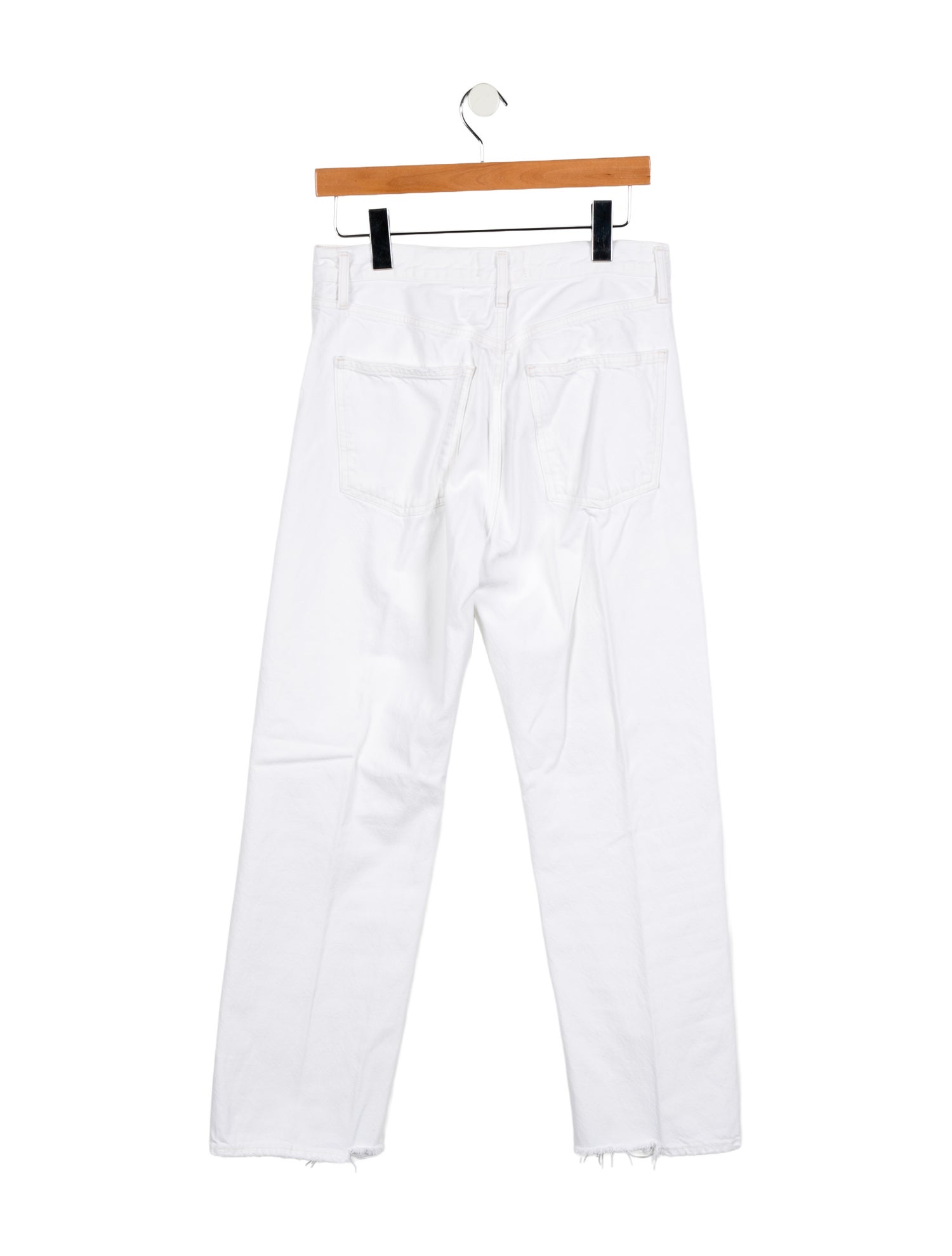 AGOLDE Mid-Rise Straight Leg Jeans