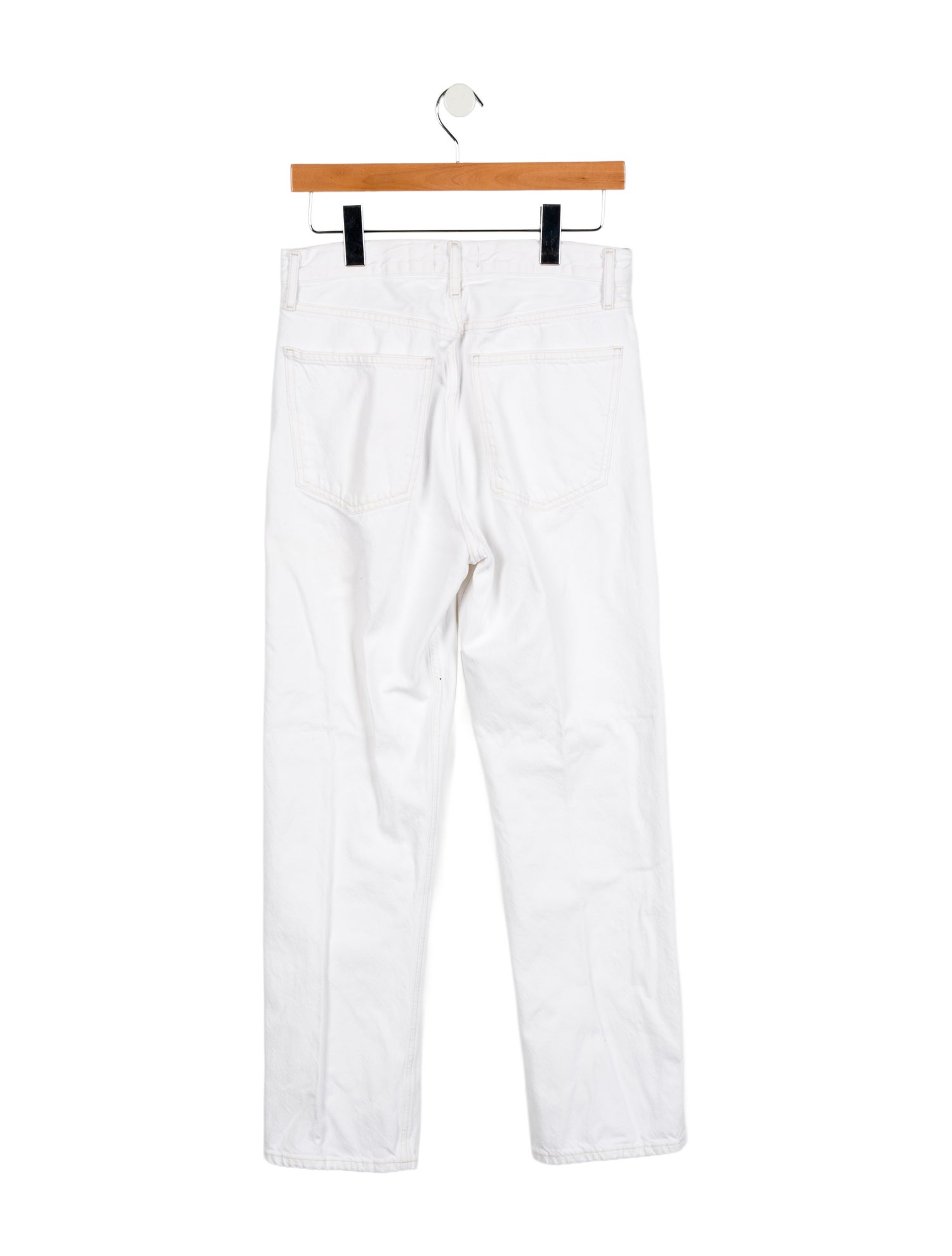 AGOLDE High-Rise Straight Leg Jeans