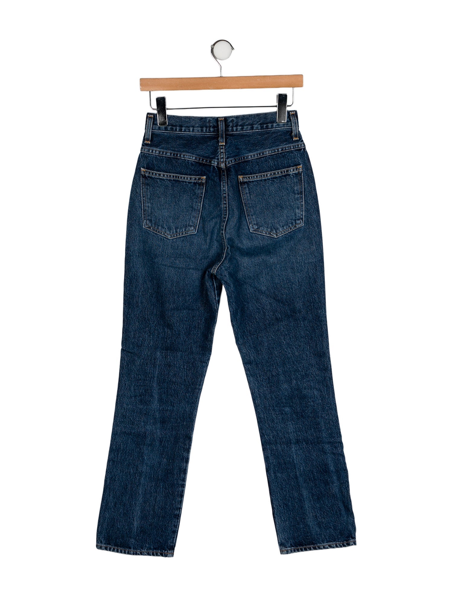 AGOLDE High-Rise Straight Leg Jeans