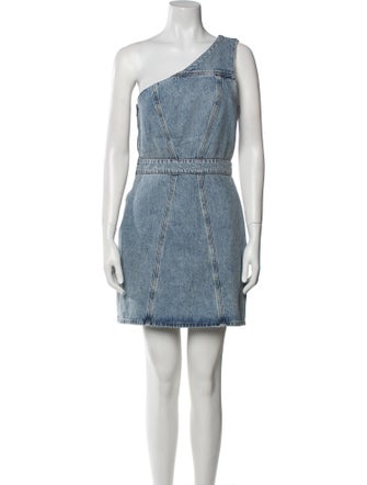 AGOLDE One-Shoulder Mini Dress