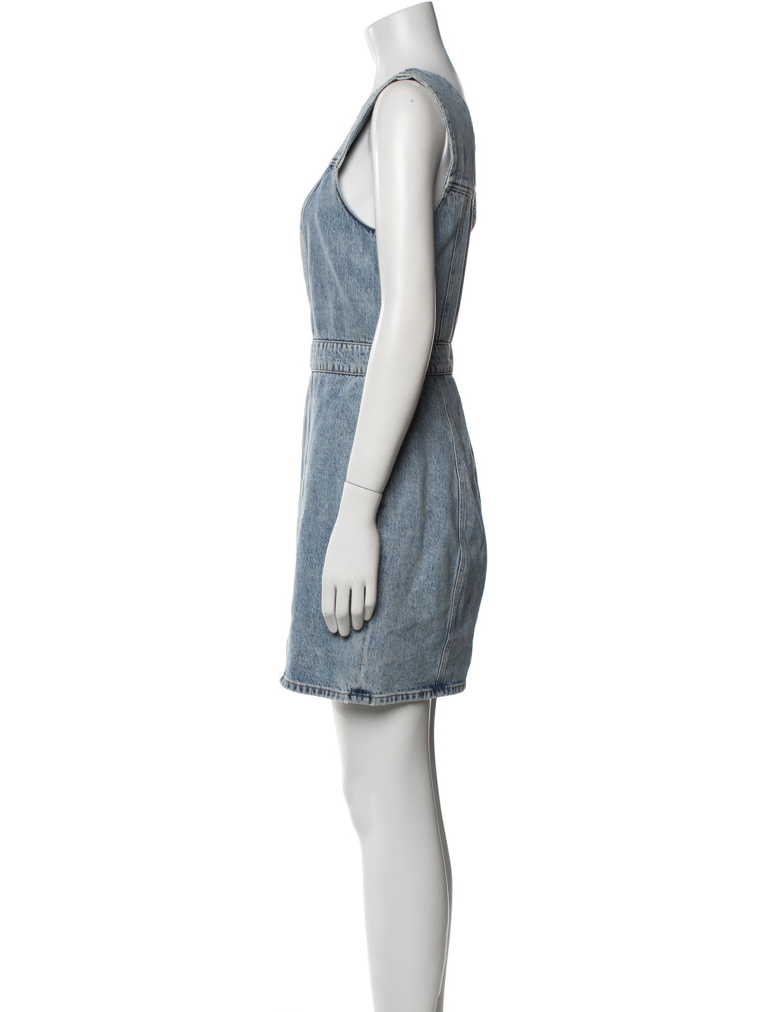 AGOLDE One-Shoulder Mini Dress