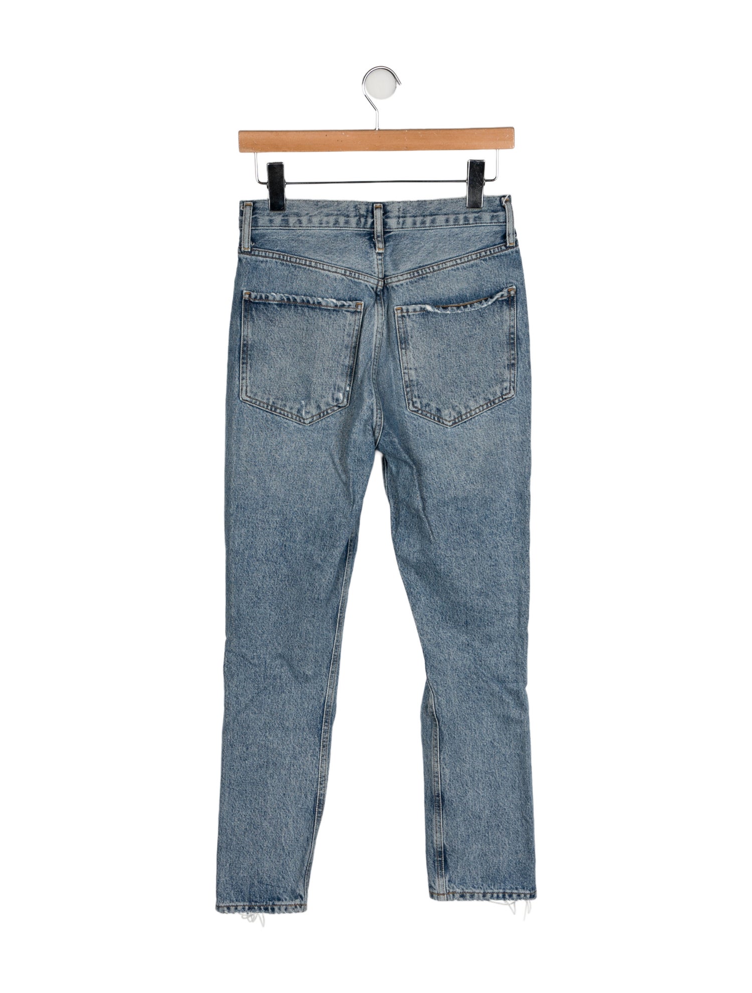 AGOLDE High-Rise Straight Leg Jeans