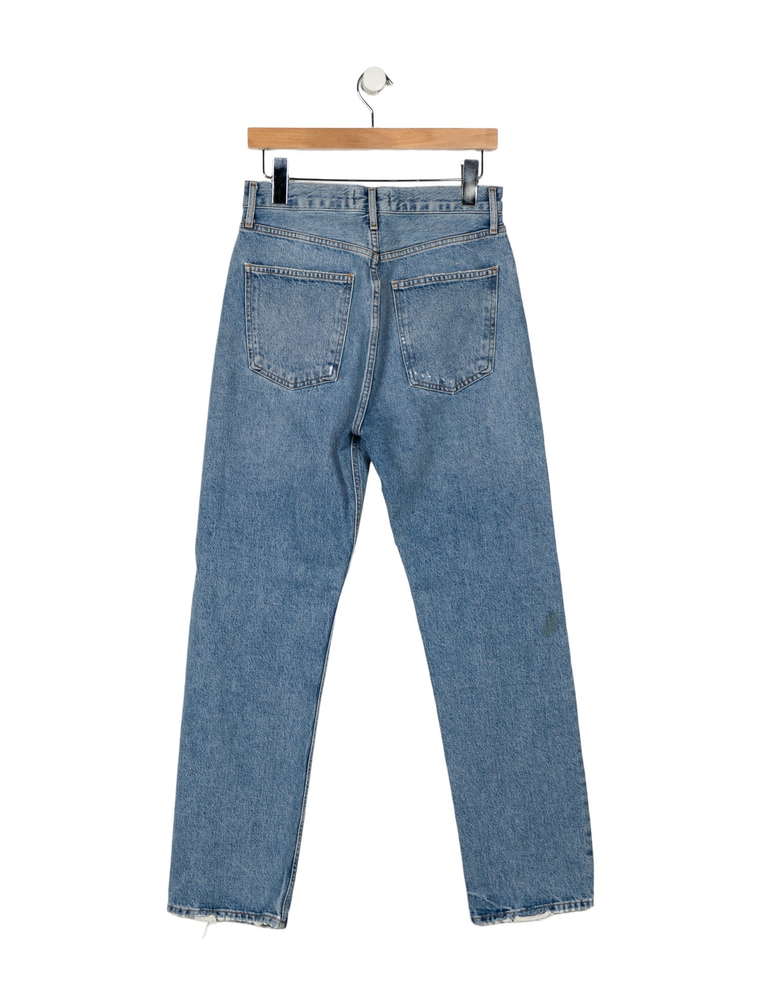 AGOLDE High-Rise Straight Leg Jeans