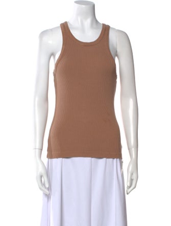 AGOLDE Scoop Neck Sleeveless Top