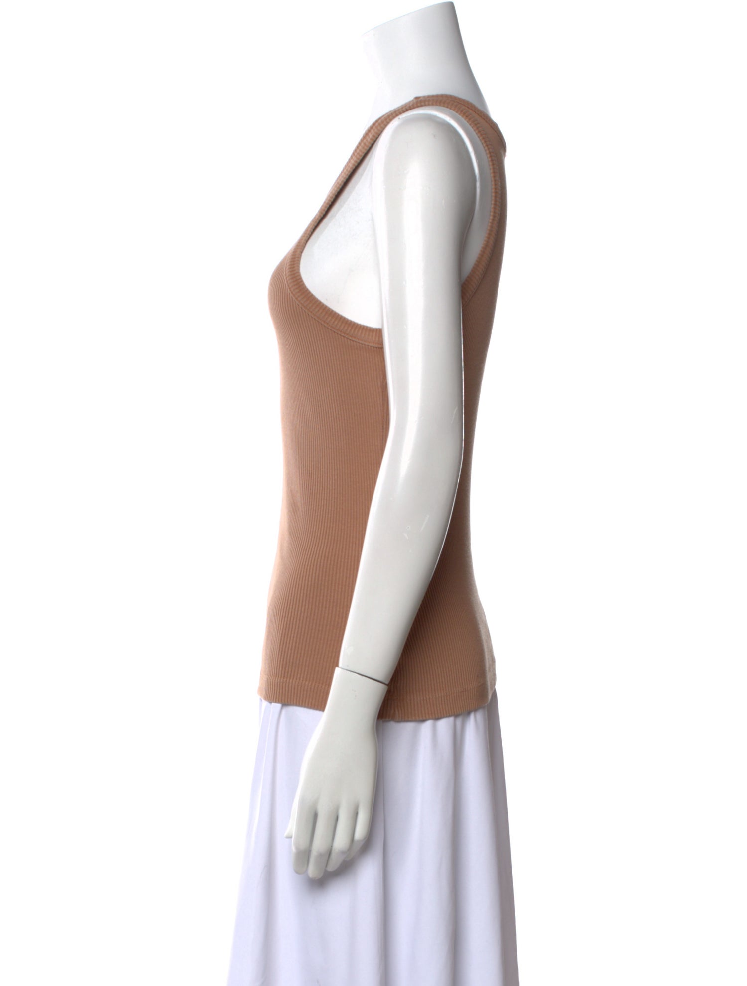 AGOLDE Scoop Neck Sleeveless Top