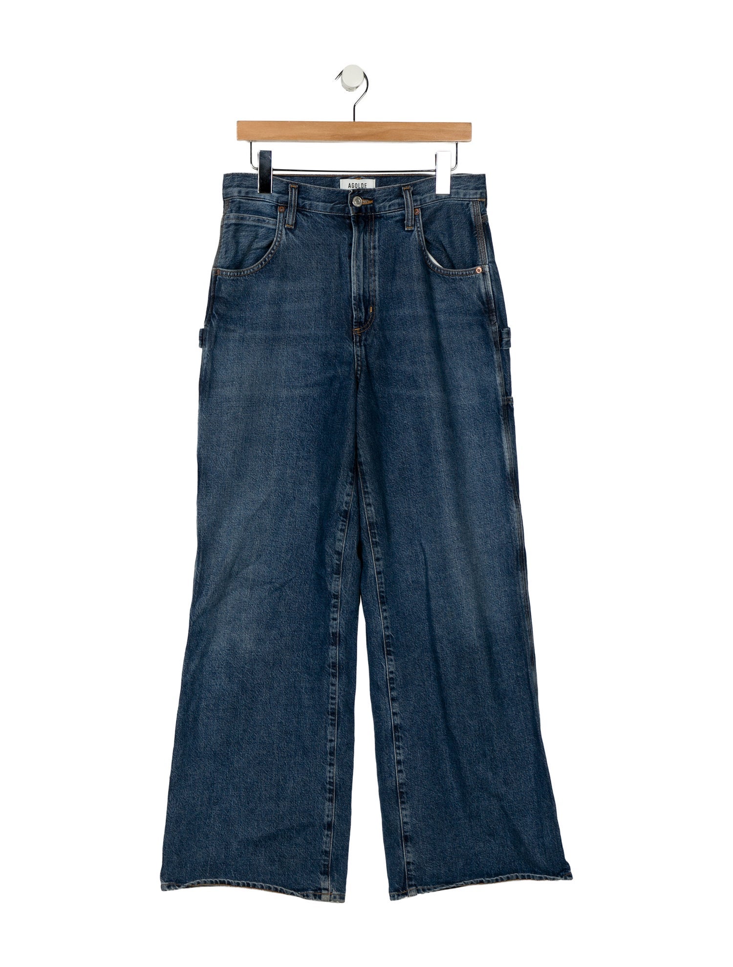 AGOLDE High-Rise Wide Leg Jeans