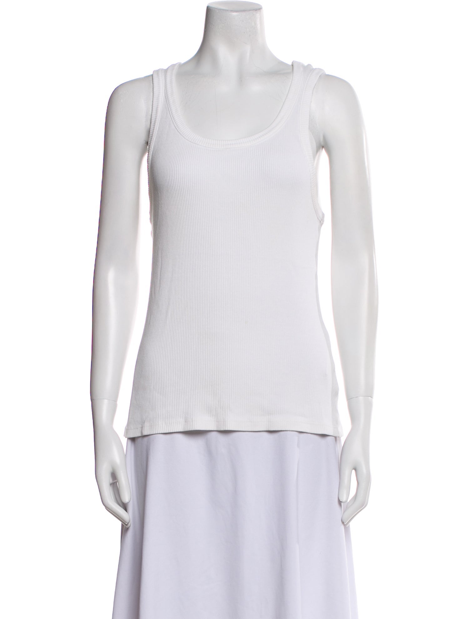AGOLDE Scoop Neck Sleeveless Top