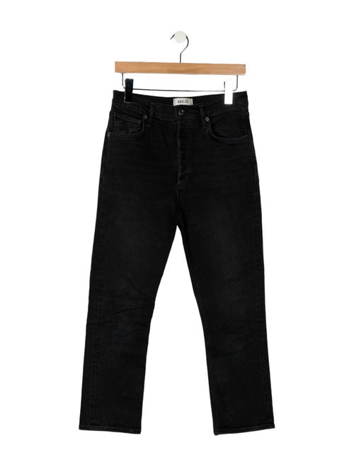 AGOLDE High-Rise Straight Leg Jeans