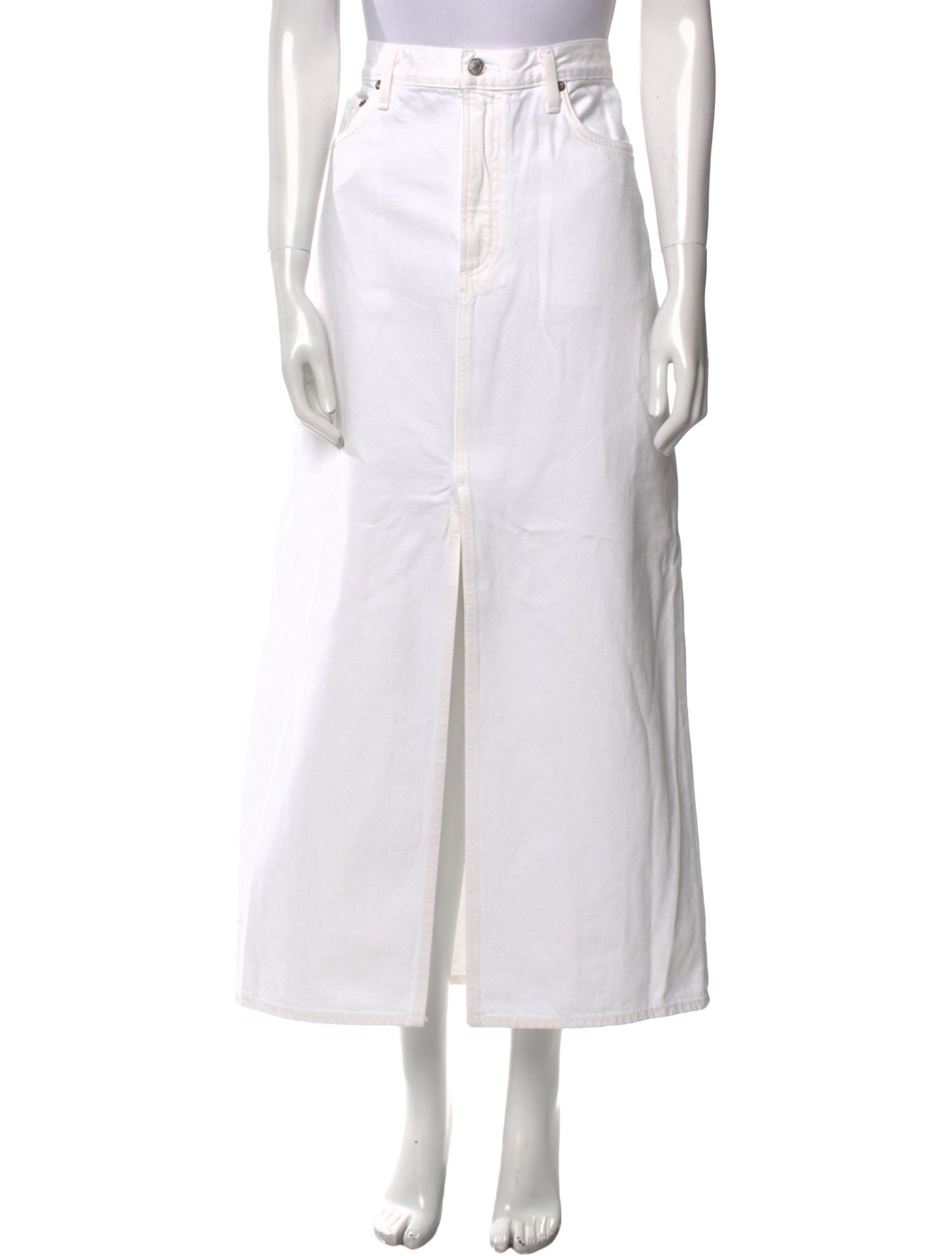 AGOLDE Midi Length Skirt