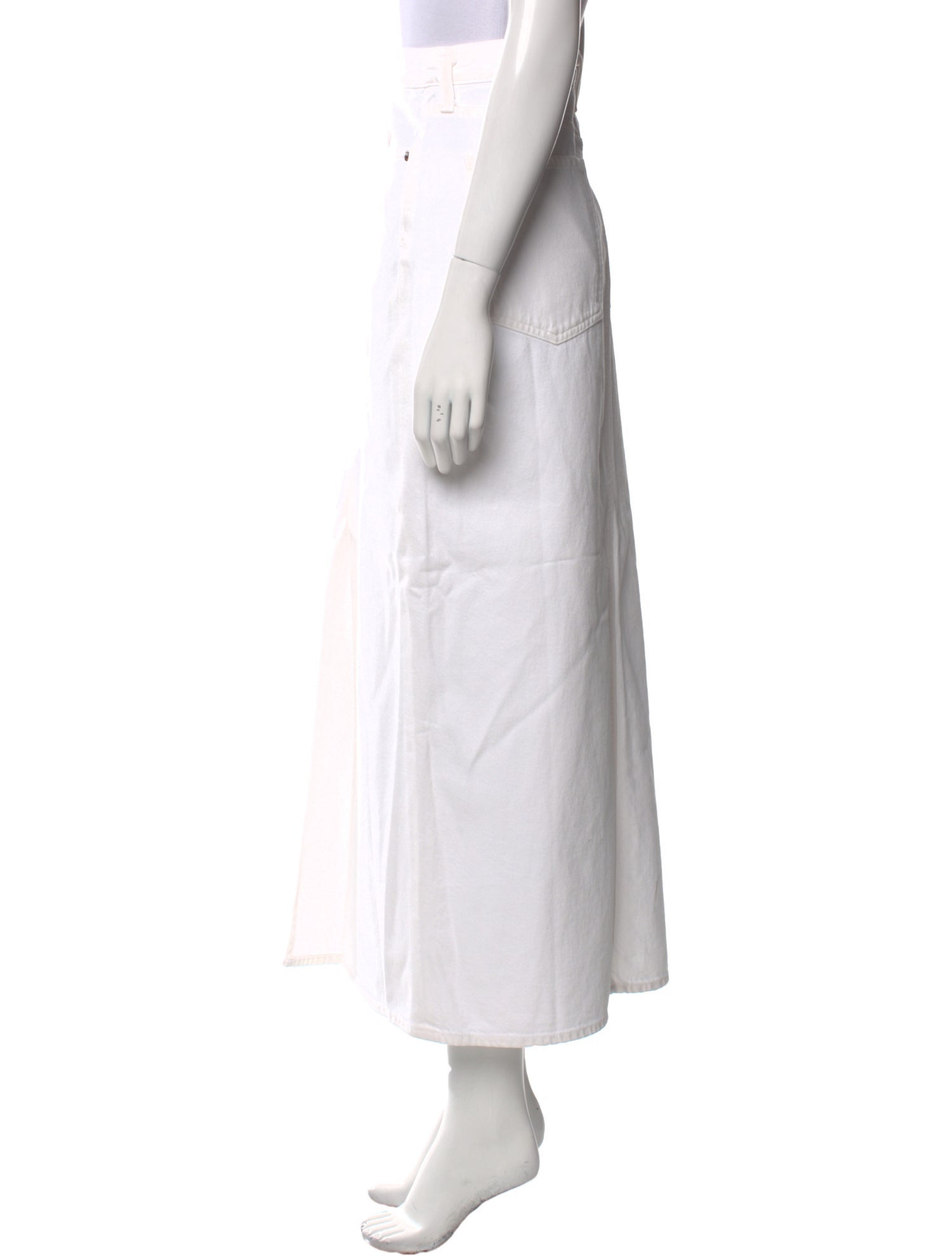 AGOLDE Midi Length Skirt