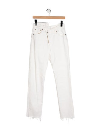 AGOLDE High-Rise Straight Leg Jeans