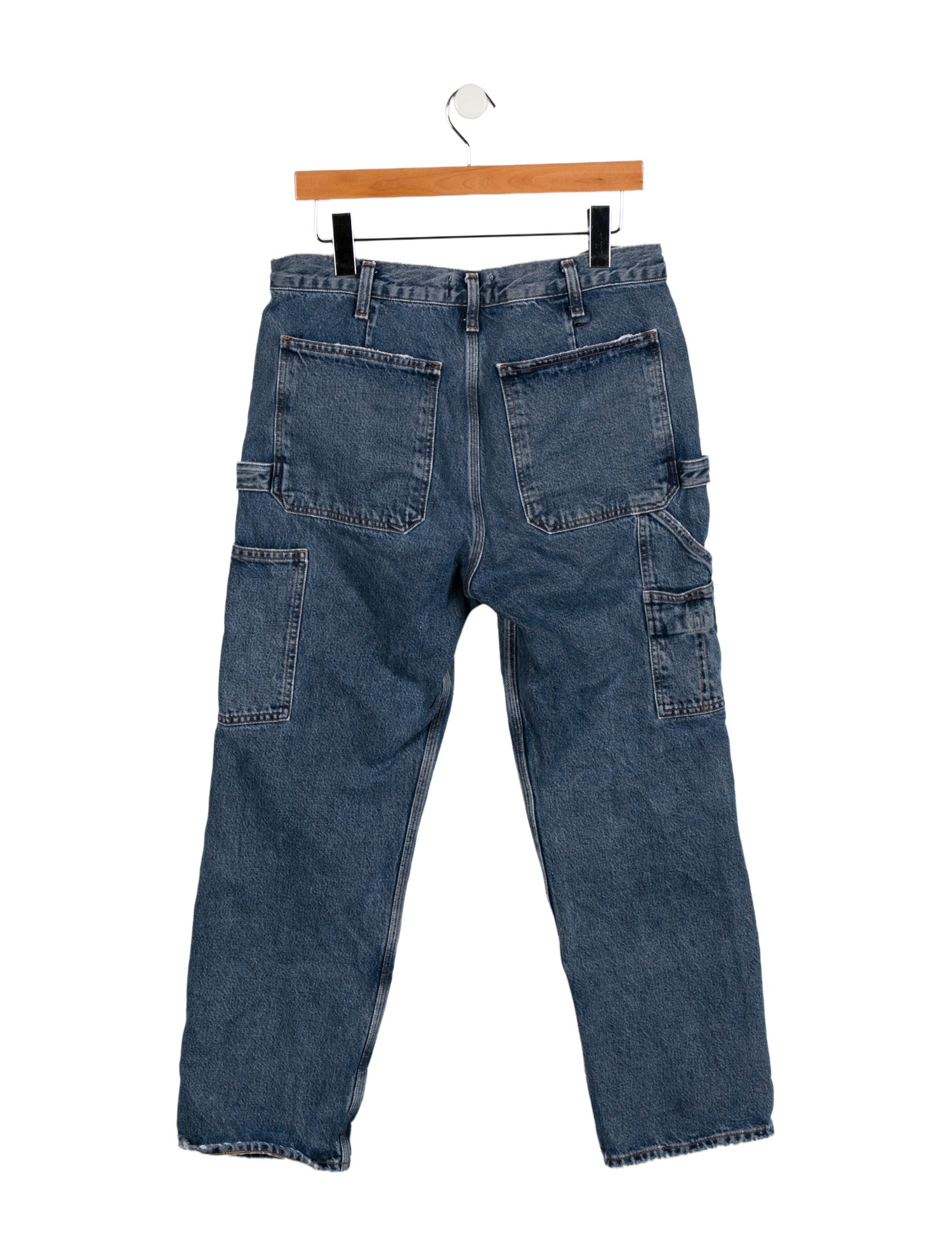 AGOLDE High-Rise Straight Leg Jeans