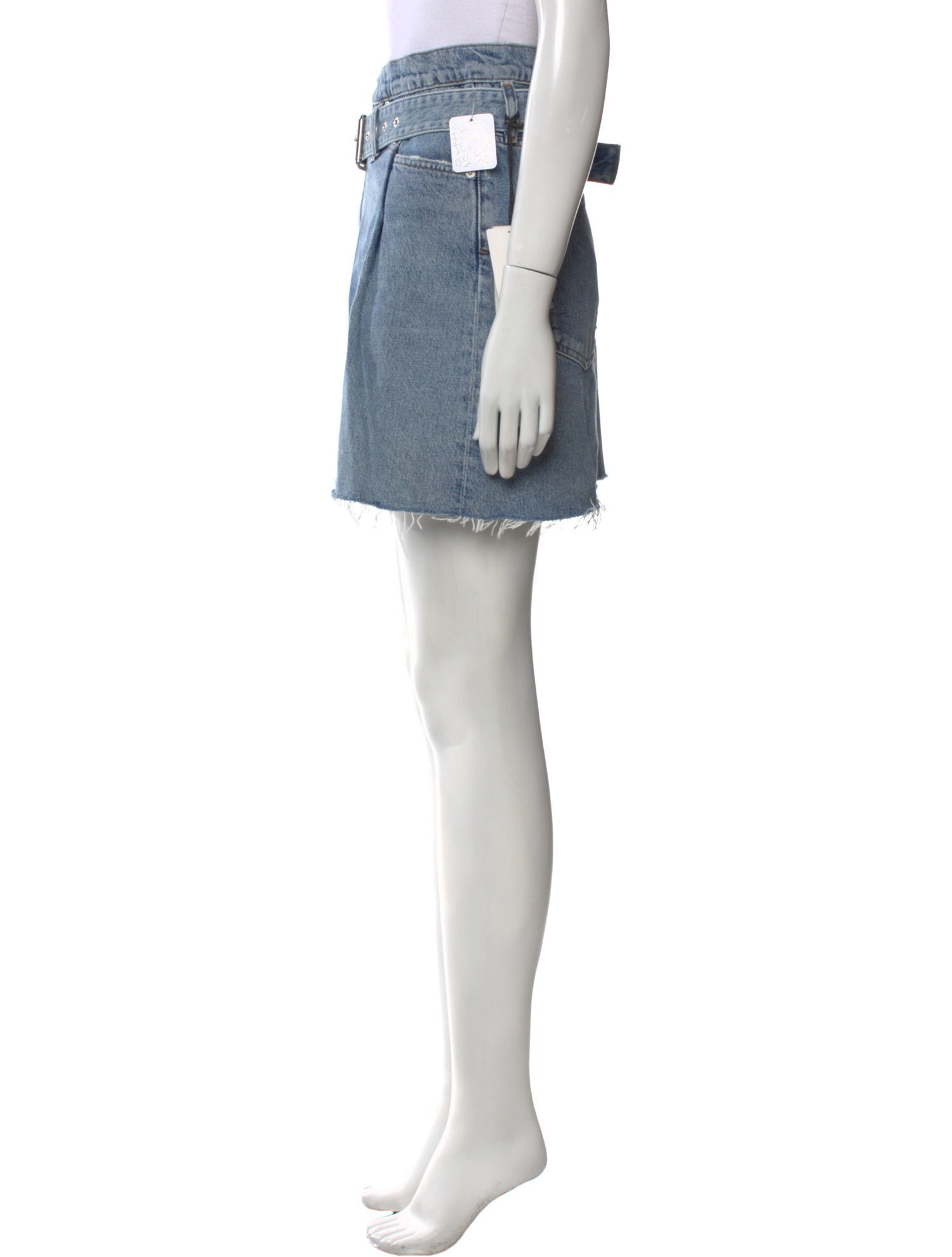 AGOLDE Distressed Accents Mini Skirt w/ Tags