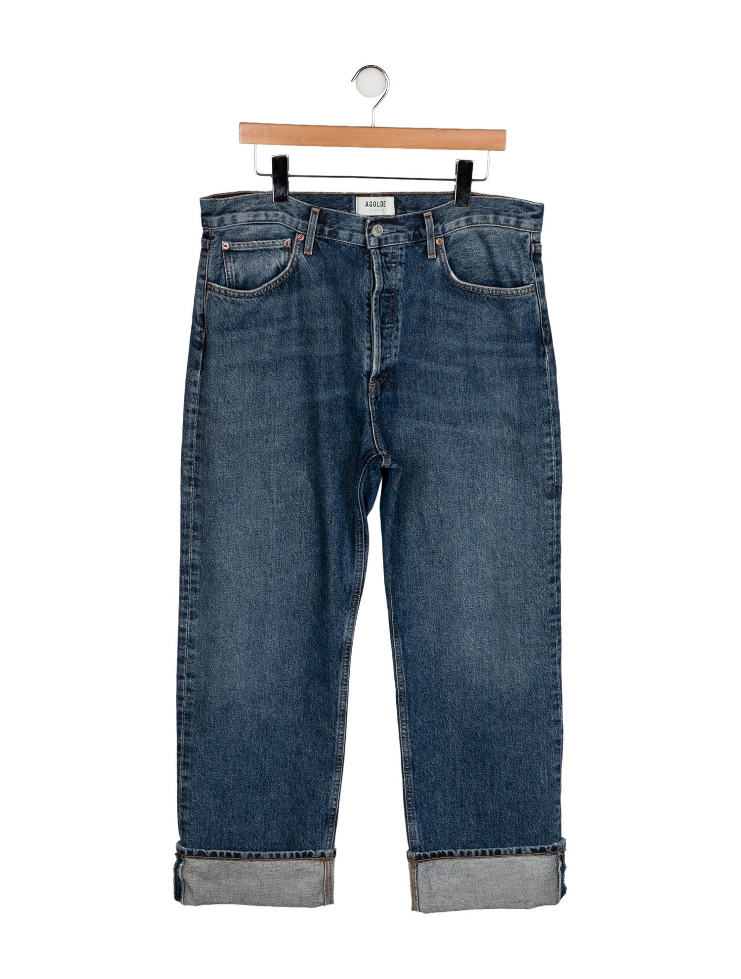 AGOLDE High-Rise Wide Leg Jeans