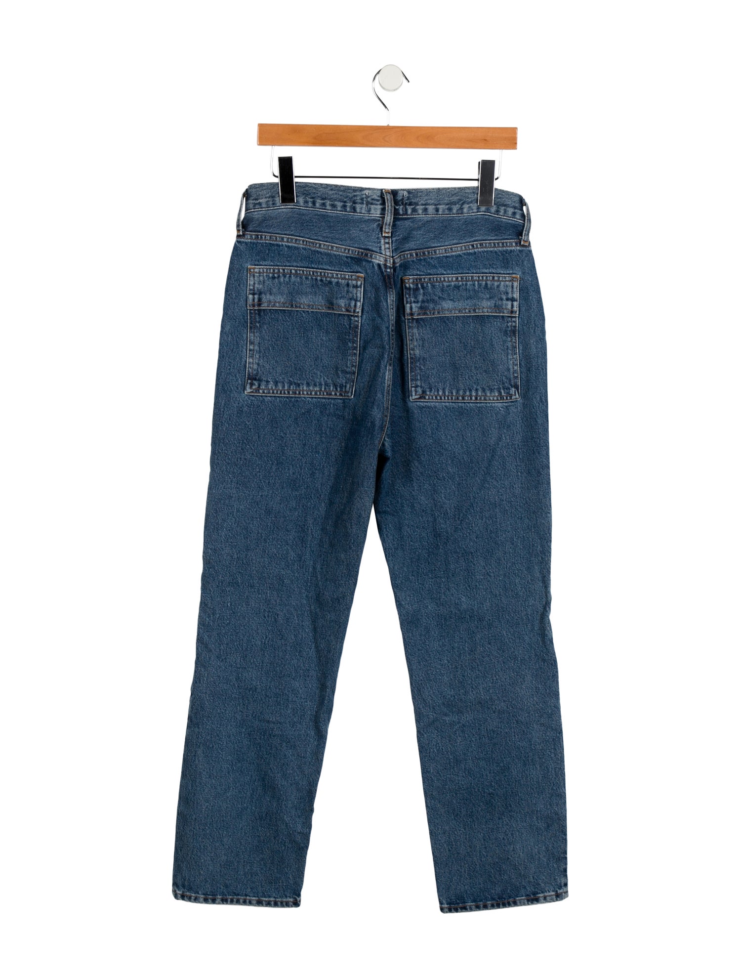 AGOLDE High-Rise Straight Leg Jeans