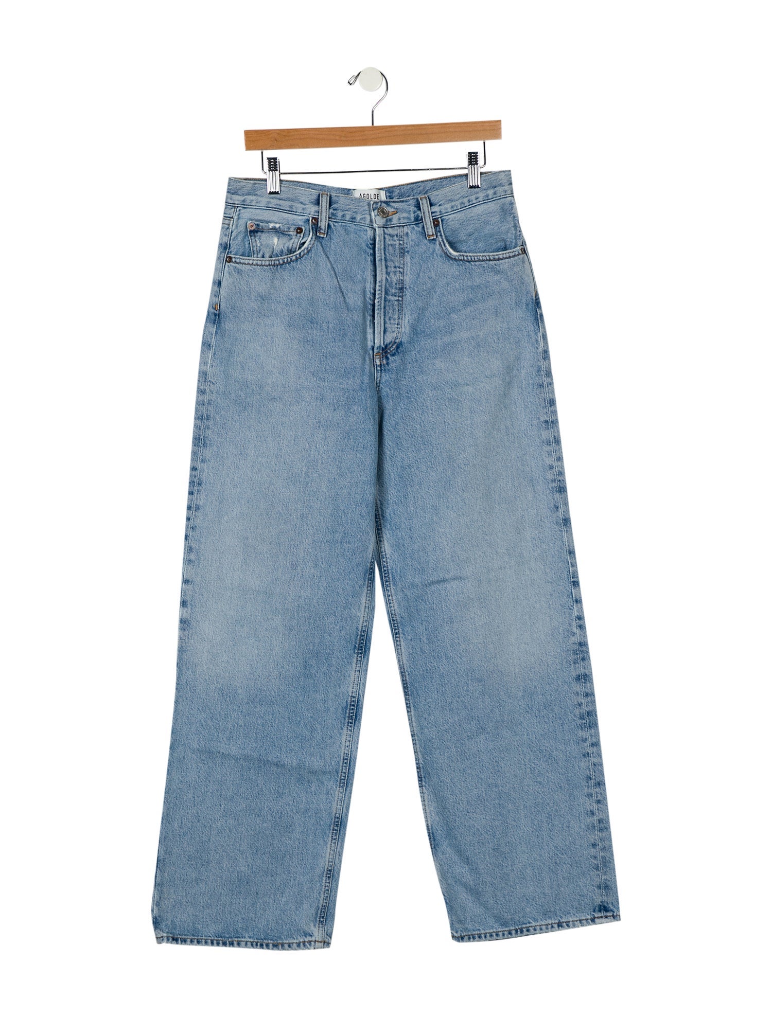 AGOLDE High-Rise Wide Leg Jeans