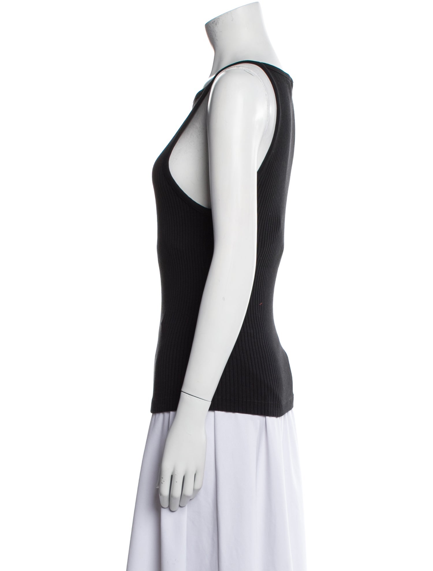 AGOLDE Square Neckline Sleeveless Top