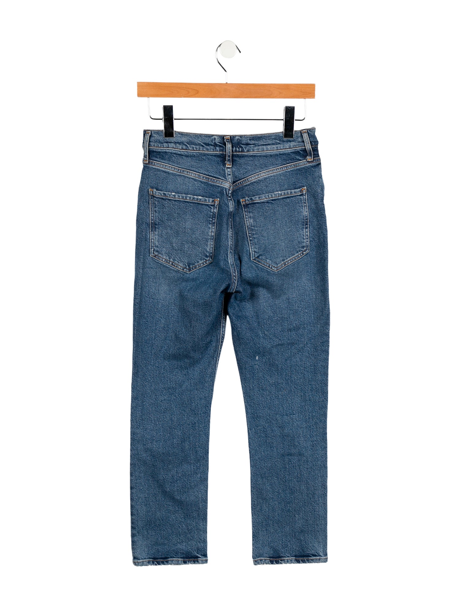 AGOLDE Low-Rise Skinny Leg Jeans