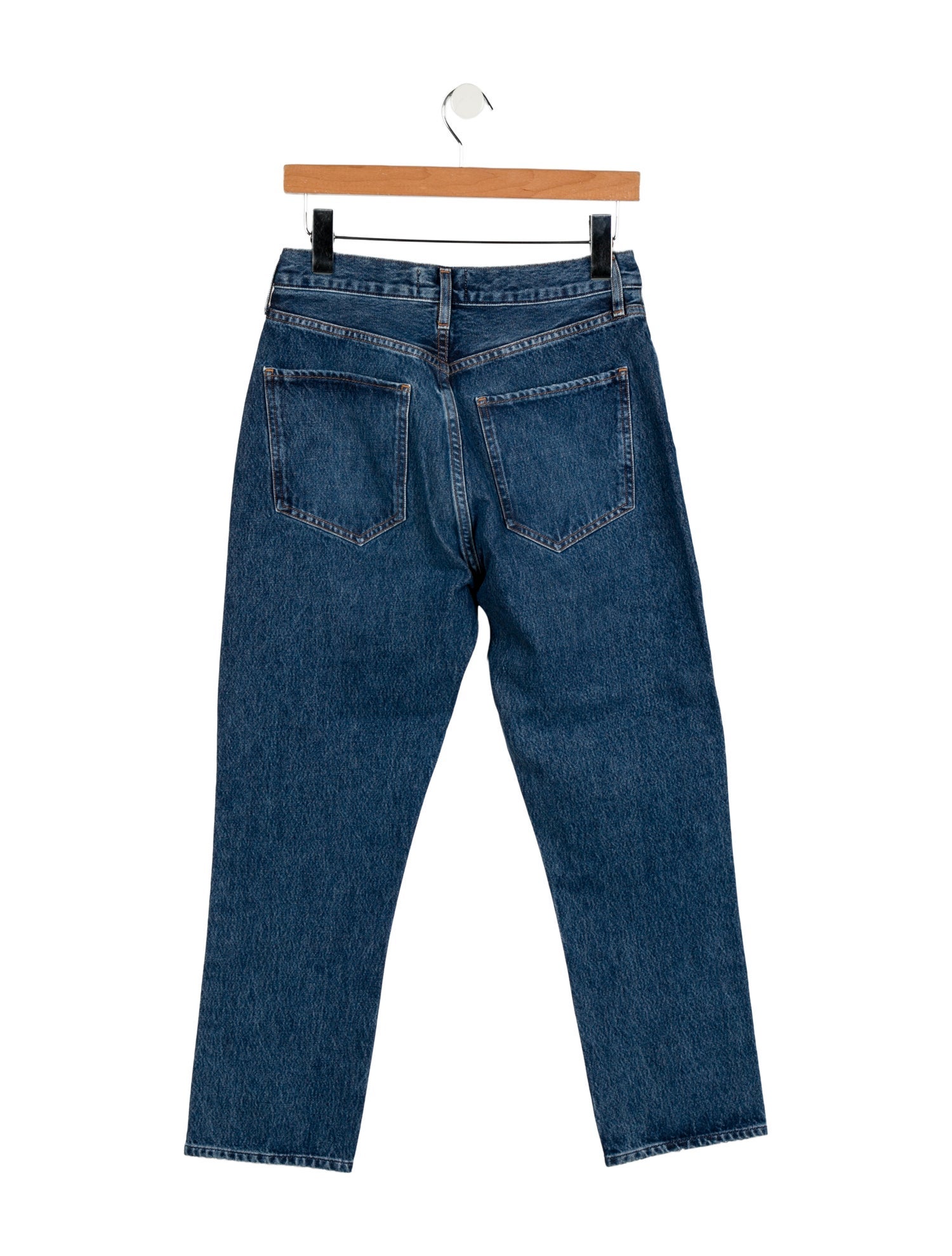AGOLDE High-Rise Straight Leg Jeans