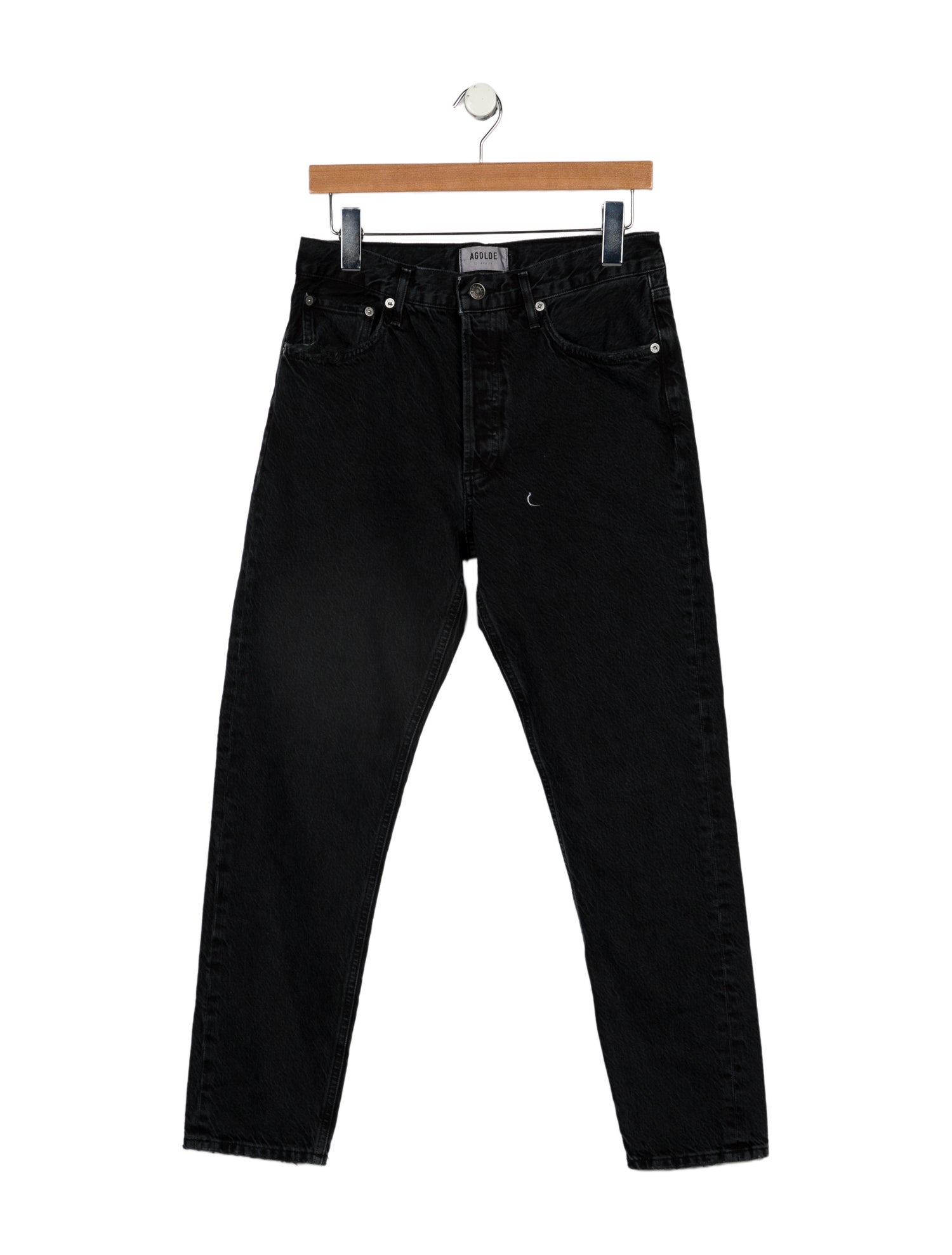 AGOLDE High-Rise Straight Leg Jeans