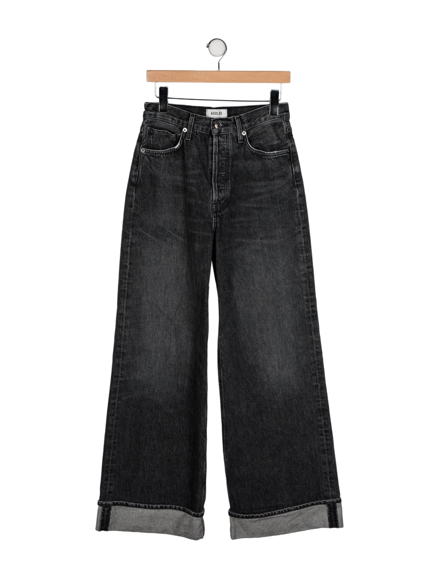 AGOLDE High-Rise Wide Leg Jeans