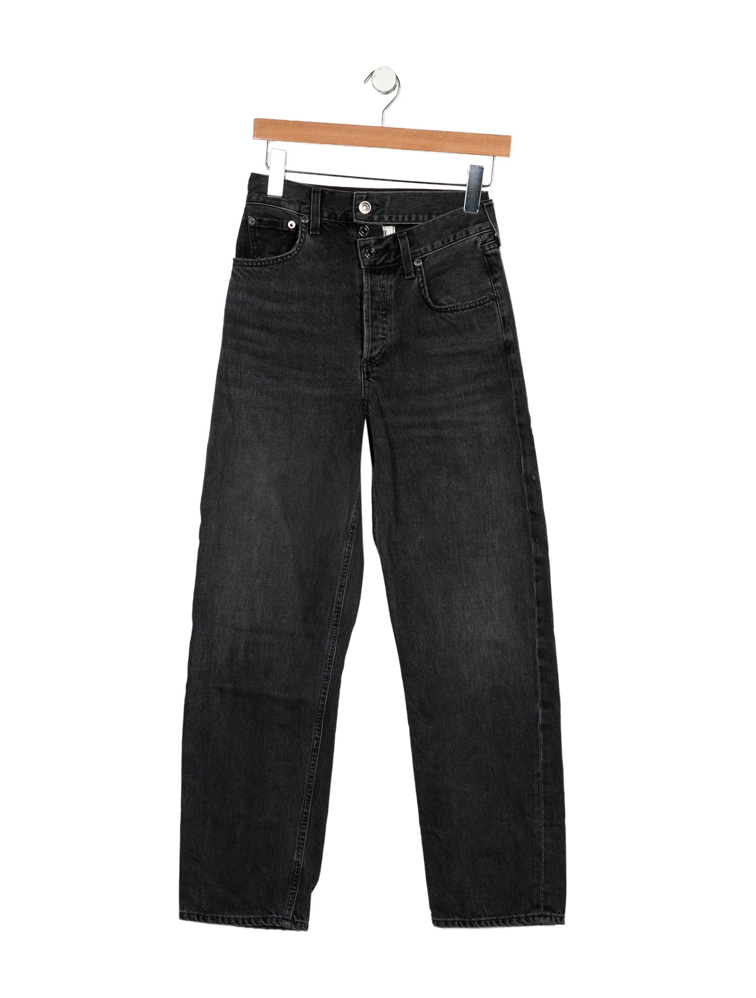 AGOLDE High-Rise Straight Leg Jeans