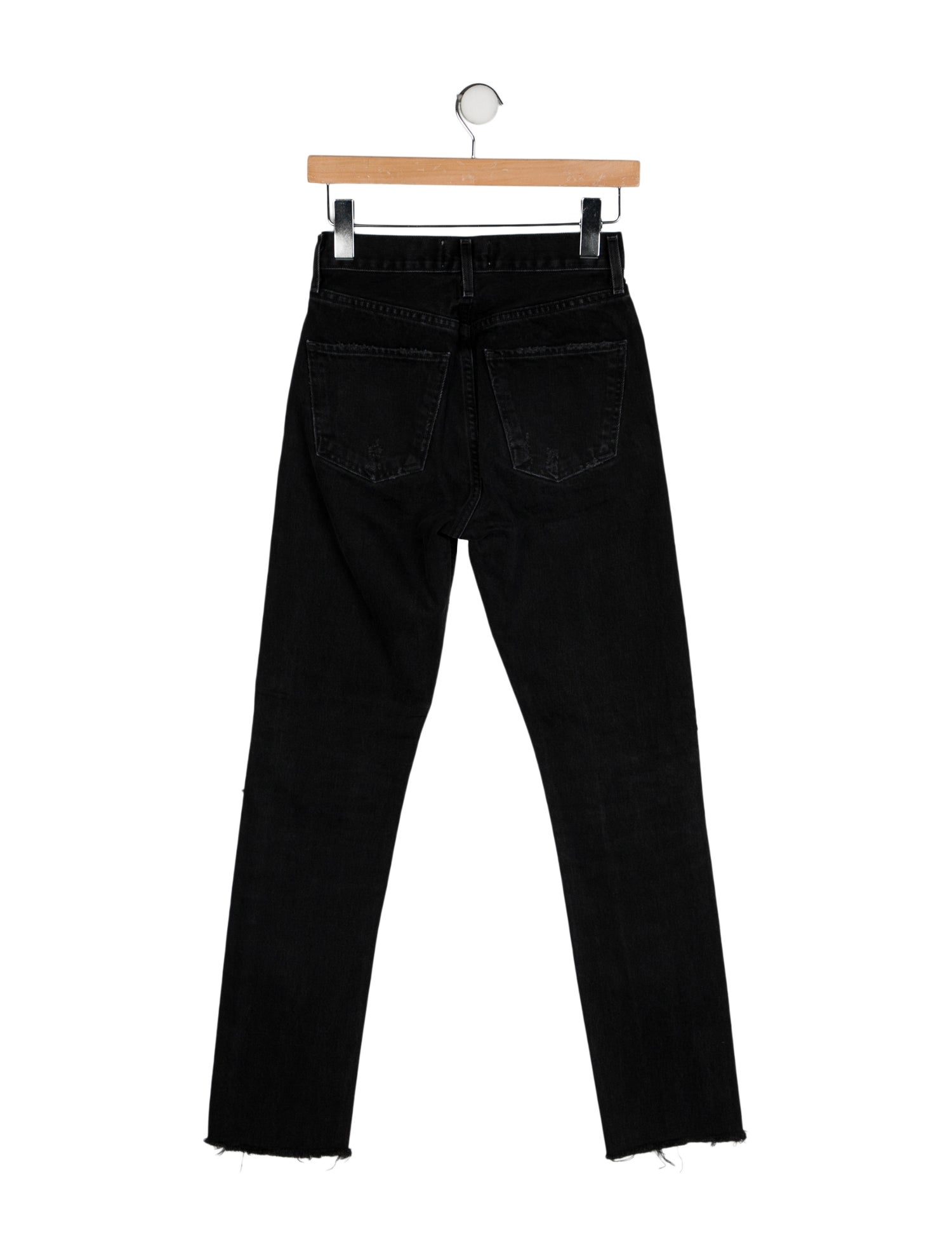 AGOLDE Mid-Rise Straight Leg Jeans