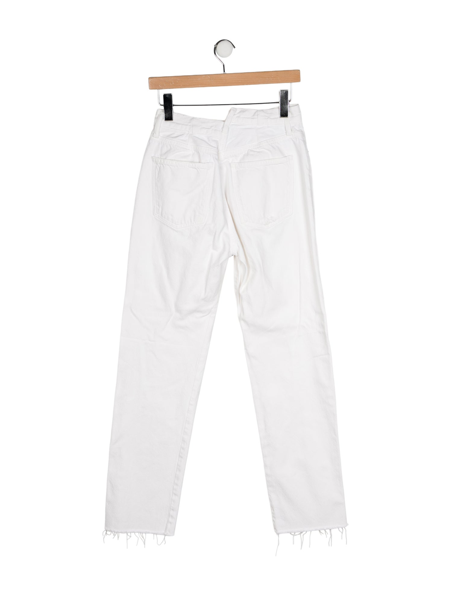 AGOLDE Mid-Rise Straight Leg Jeans