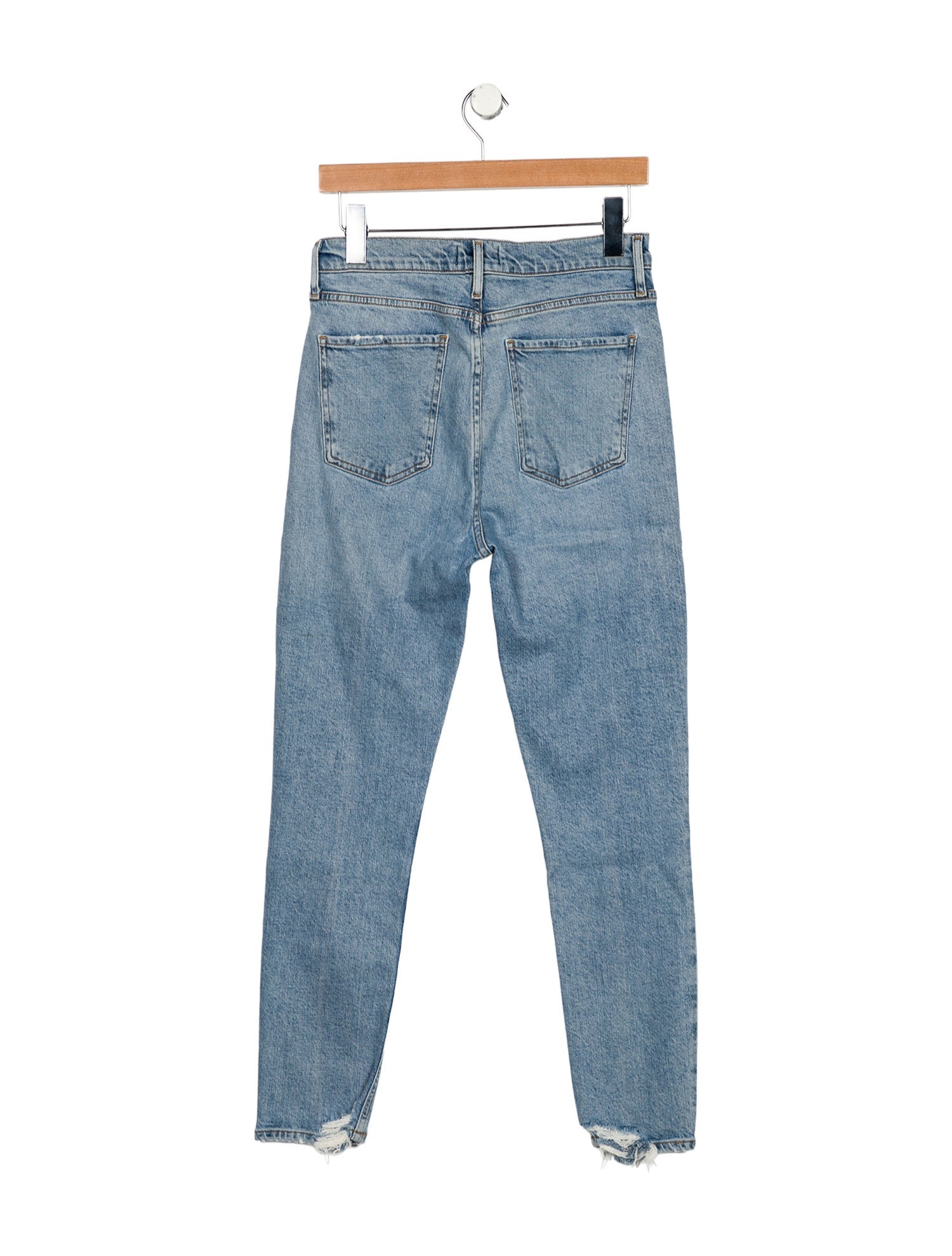 AGOLDE High-Rise Skinny Leg Jeans