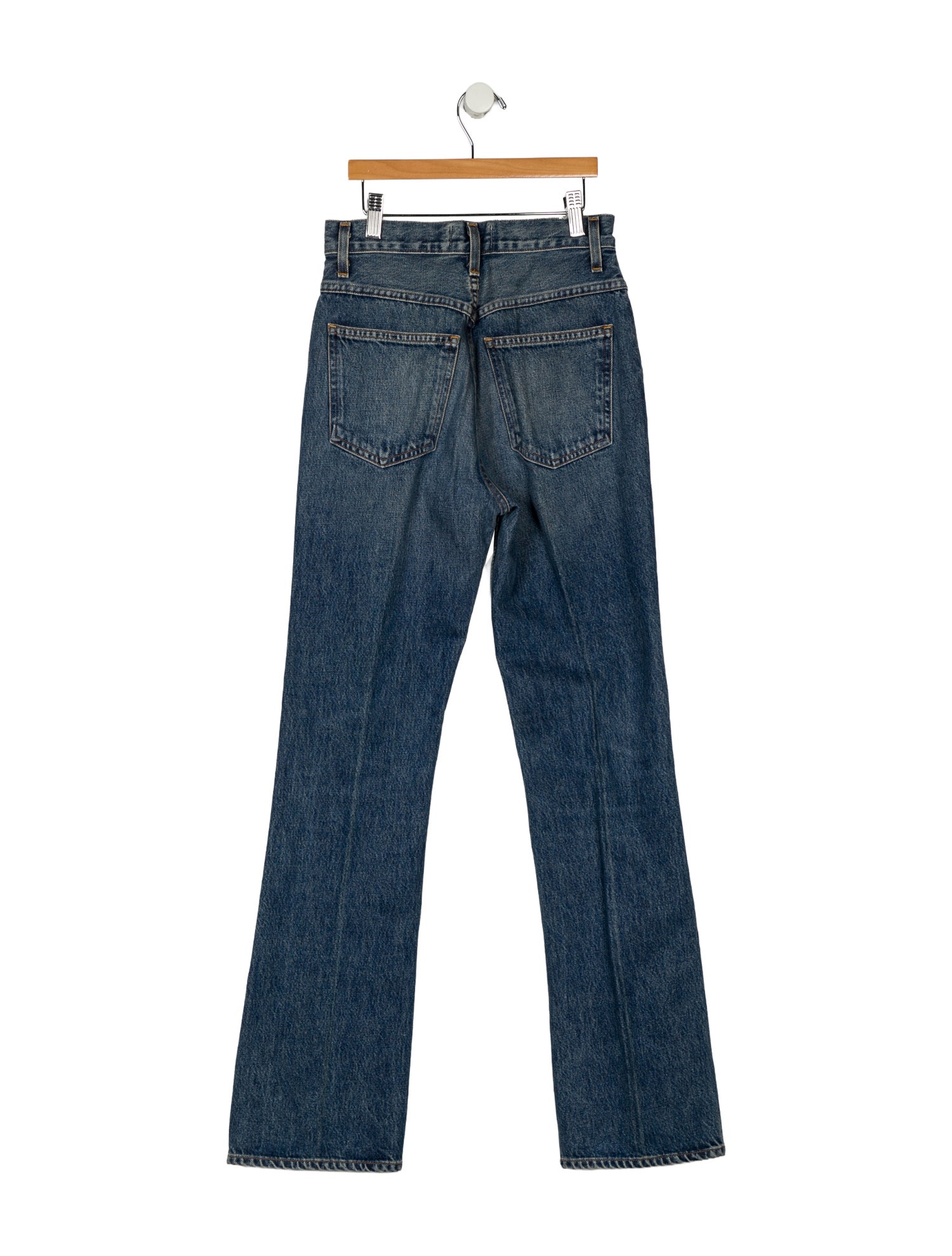 AGOLDE High-Rise Straight Leg Jeans