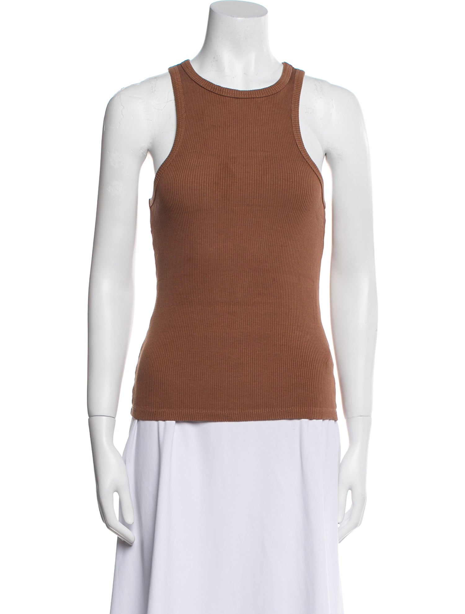 AGOLDE Scoop Neck Sleeveless Top