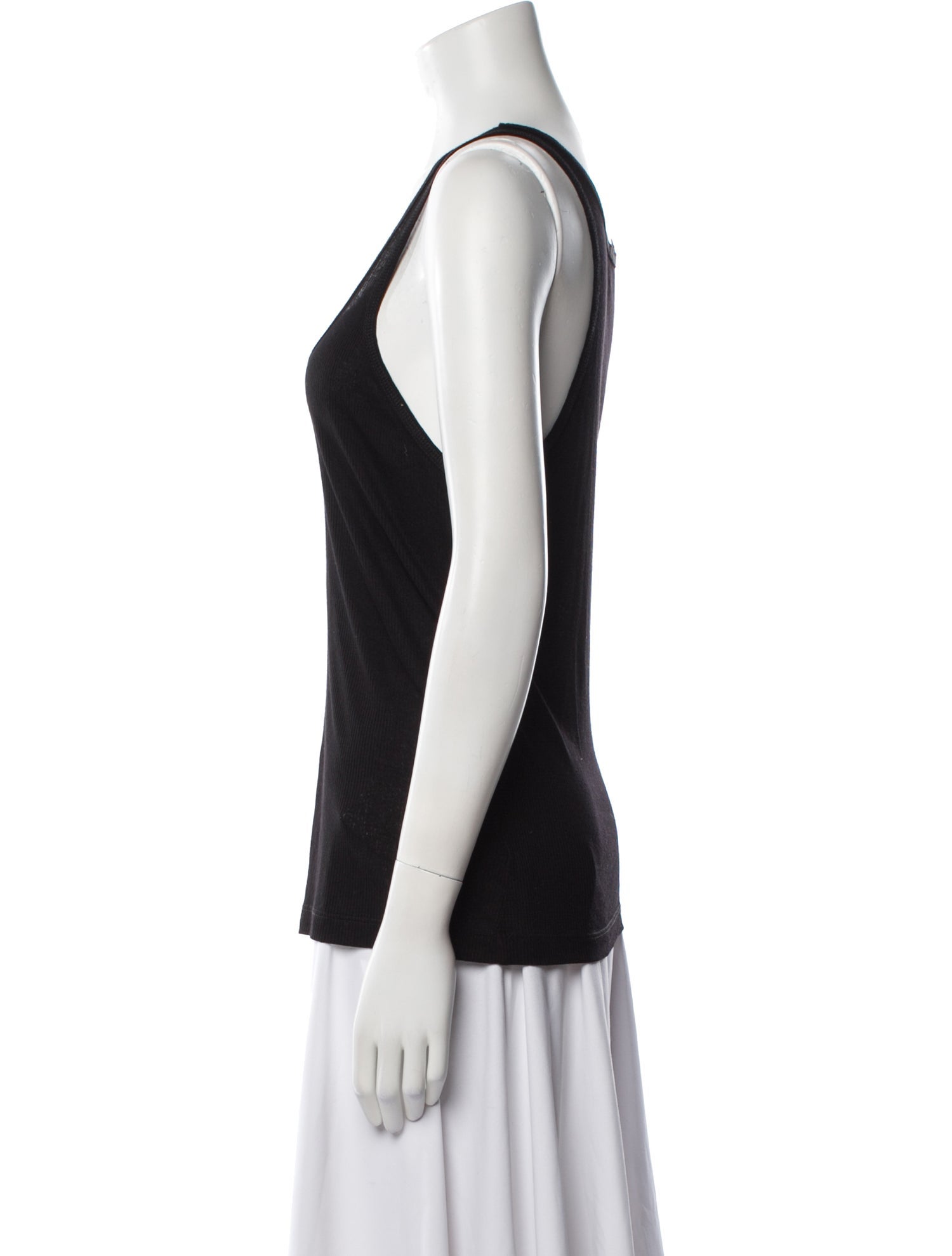 AGOLDE Scoop Neck Sleeveless Top