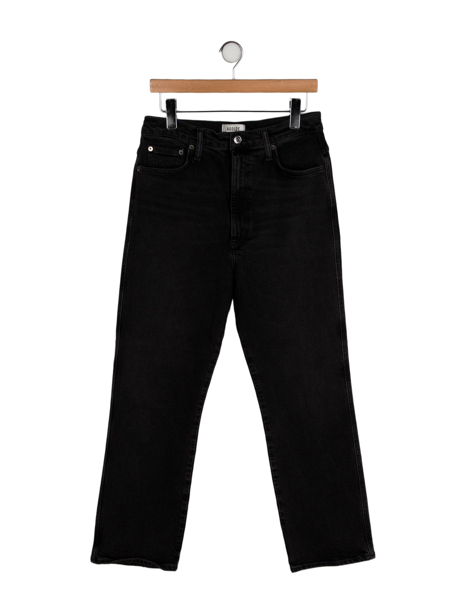 AGOLDE High-Rise Straight Leg Jeans