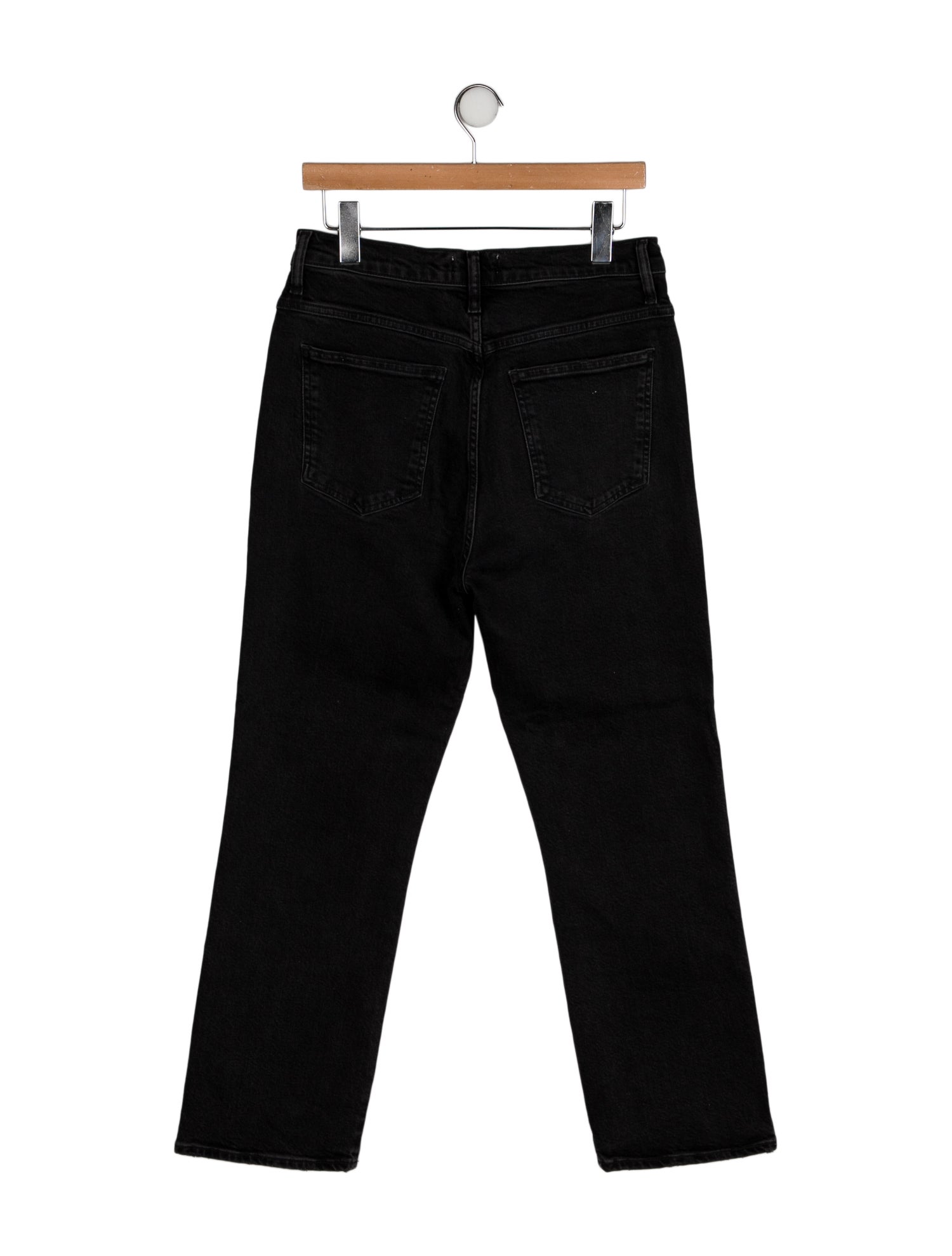 AGOLDE High-Rise Straight Leg Jeans