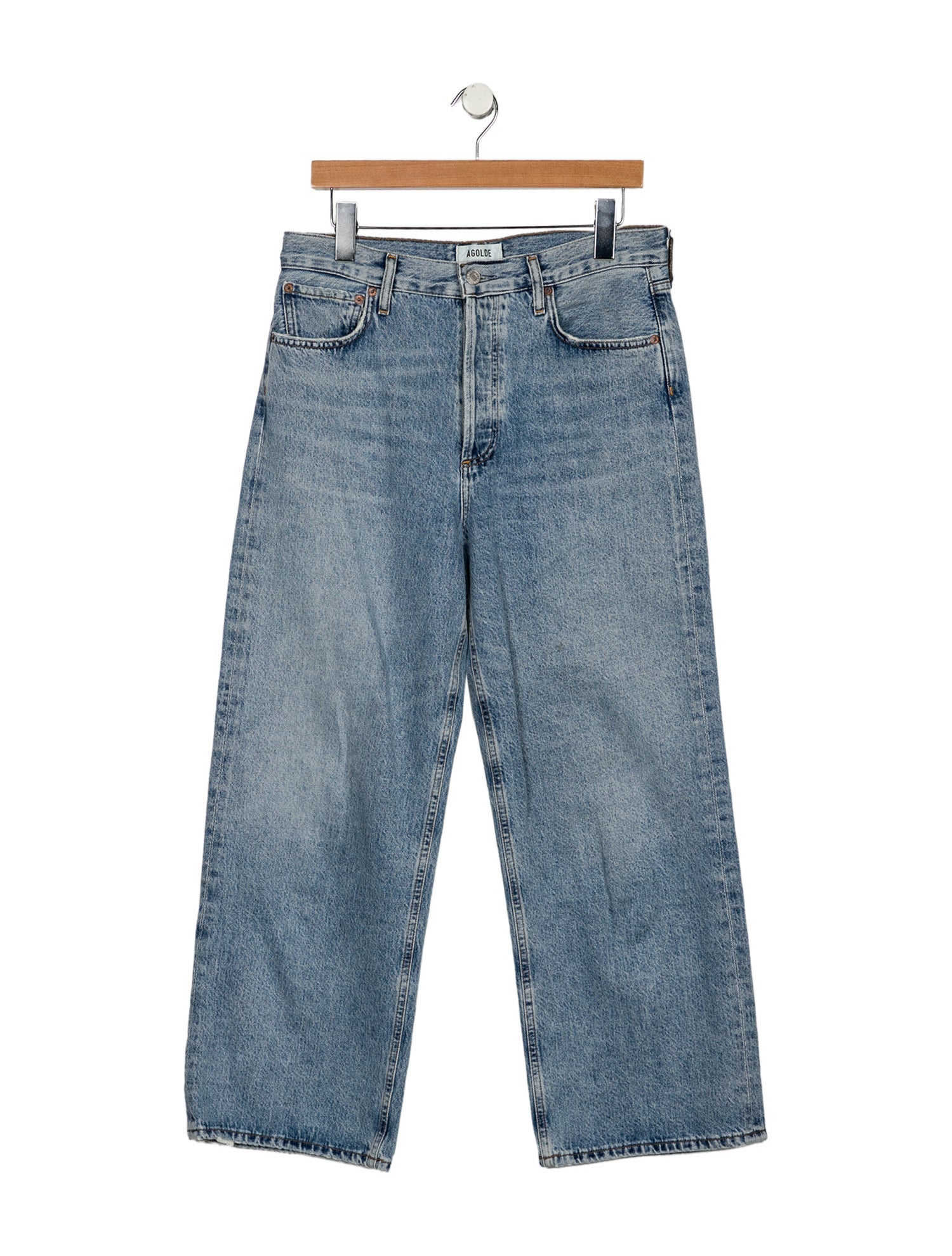 AGOLDE High-Rise Wide Leg Jeans