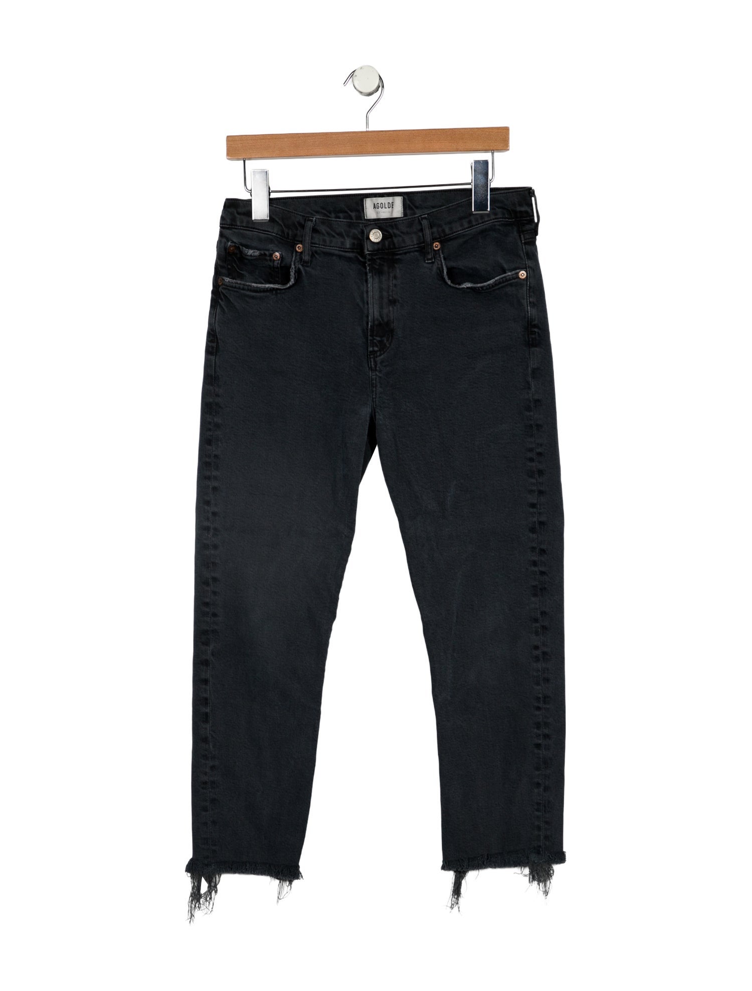 AGOLDE Mid-Rise Skinny Leg Jeans
