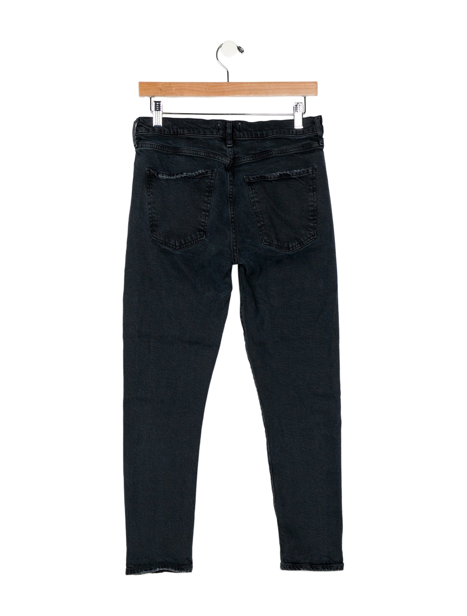 AGOLDE Mid-Rise Straight Leg Jeans