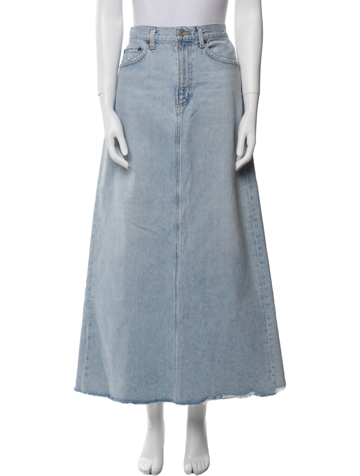 AGOLDE Midi Length Skirt