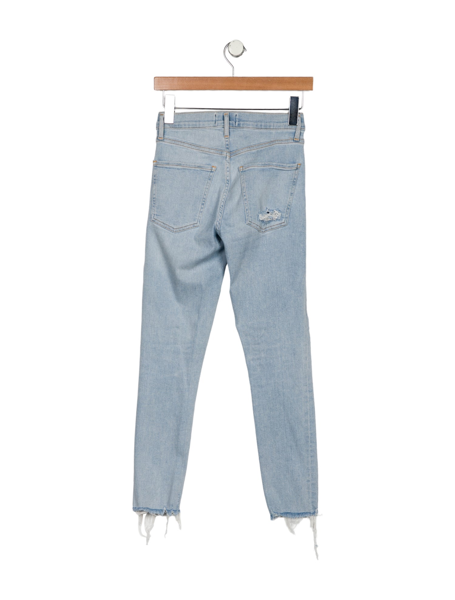 AGOLDE Mid-Rise Skinny Leg Jeans