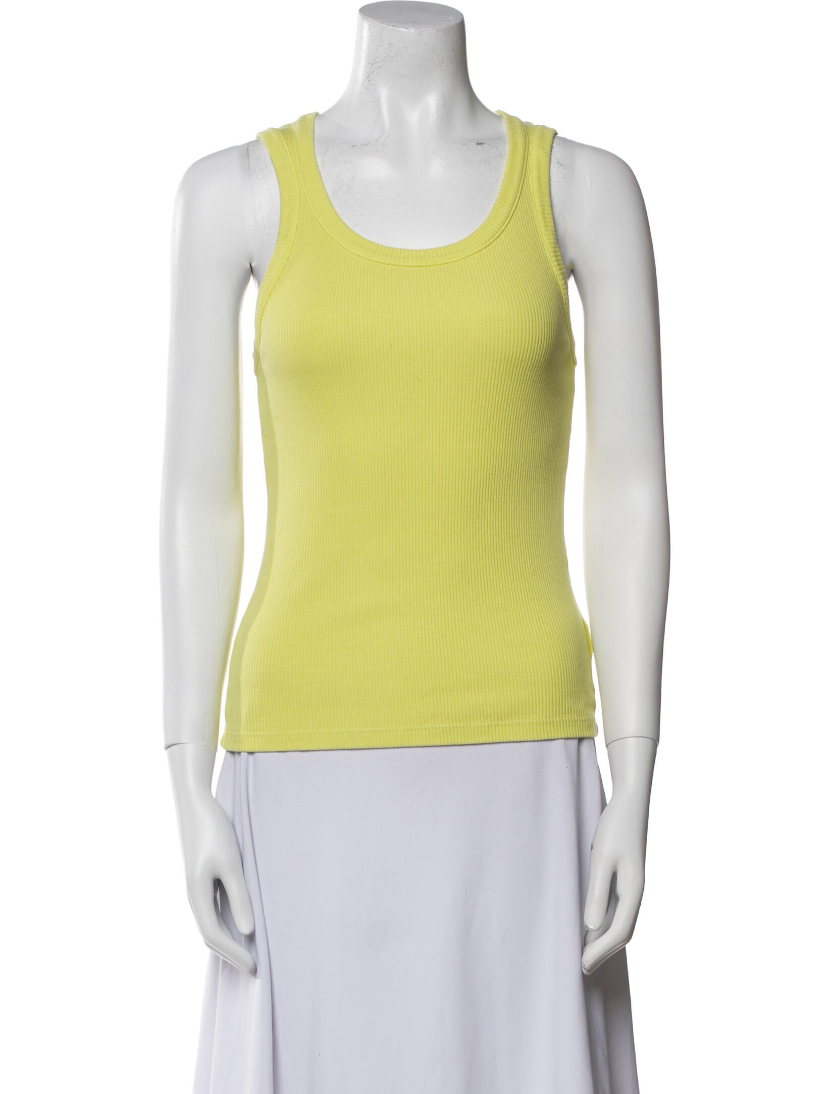 AGOLDE Scoop Neck Sleeveless Top