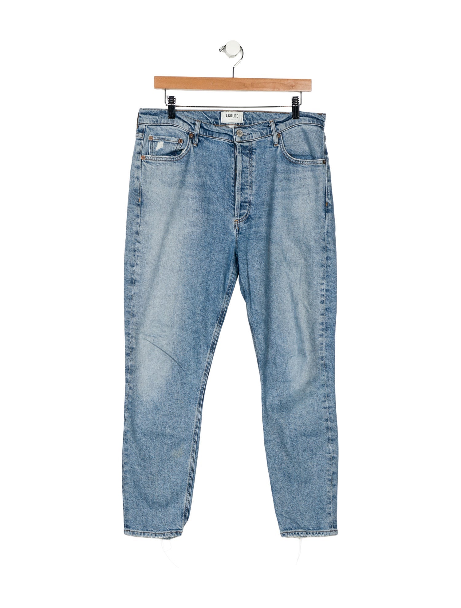 AGOLDE High-Rise Skinny Leg Jeans