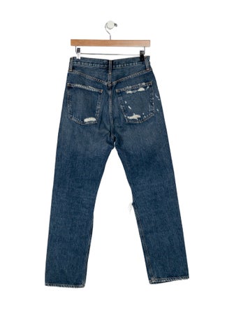 AGOLDE High-Rise Straight Leg Jeans