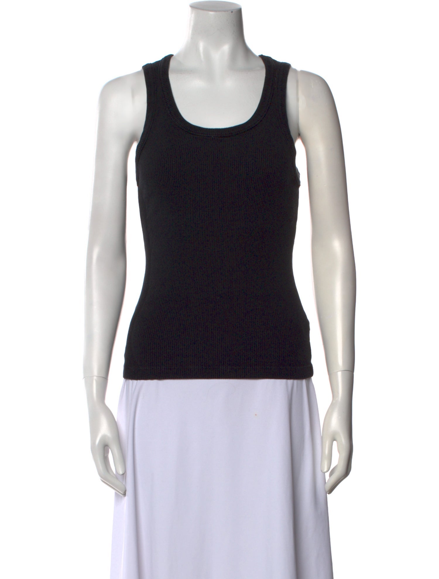 AGOLDE Scoop Neck Sleeveless Top