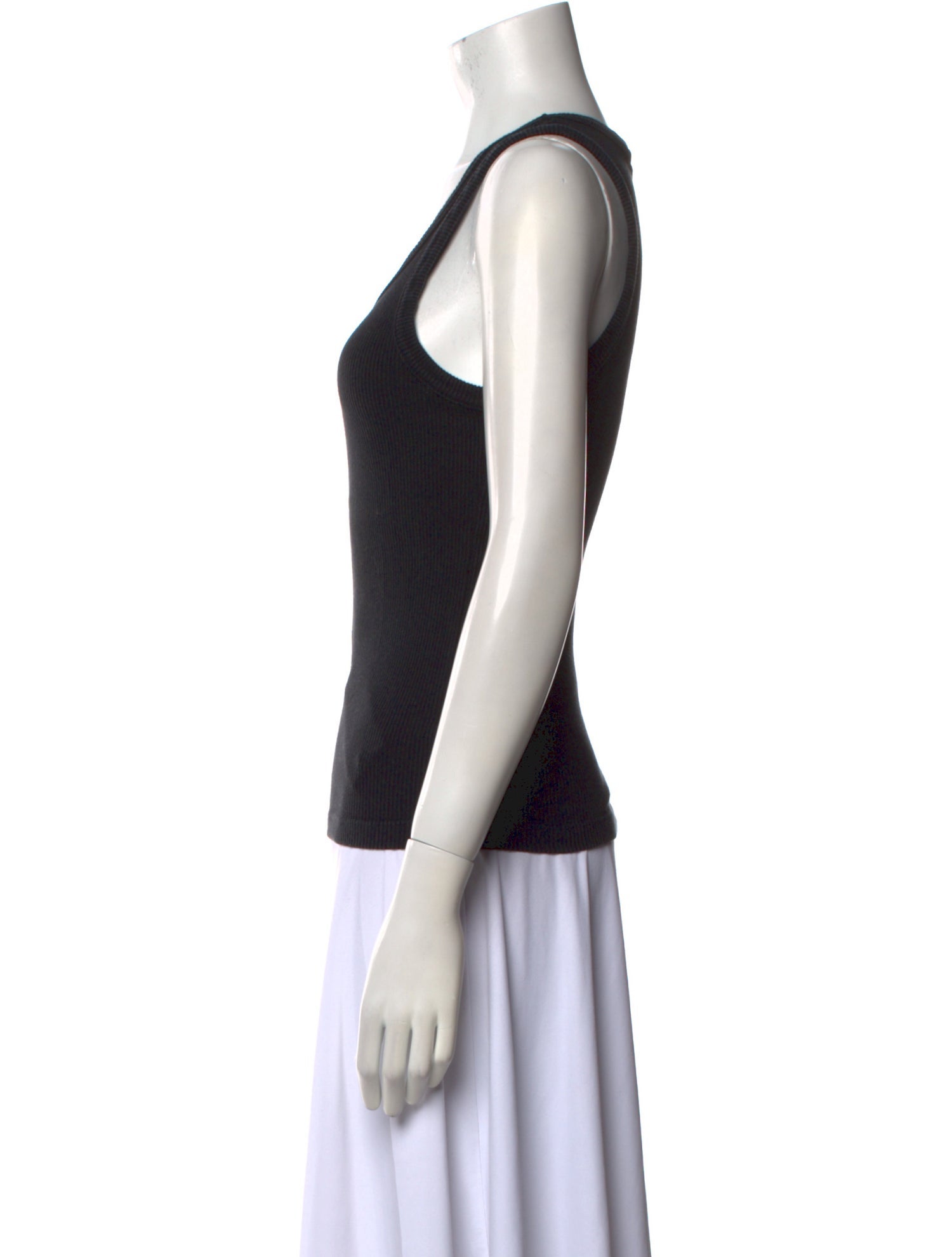 AGOLDE Scoop Neck Sleeveless Top
