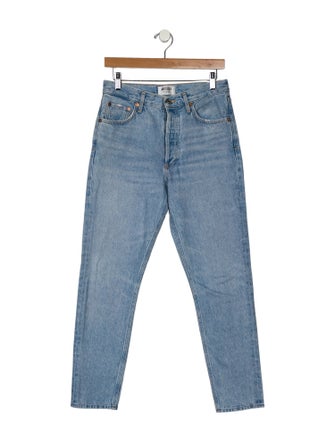 AGOLDE Mid-Rise Skinny Leg Jeans